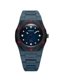 Orologio D1 Milano - Drift Diver - Solo Tempo - 40,5 mm - Blu - PDBJ02