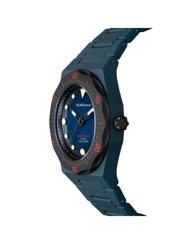 D1 Milano Watch - Drift Diver - Only Time - 40.5 mm - Blue - PDBJ02 2