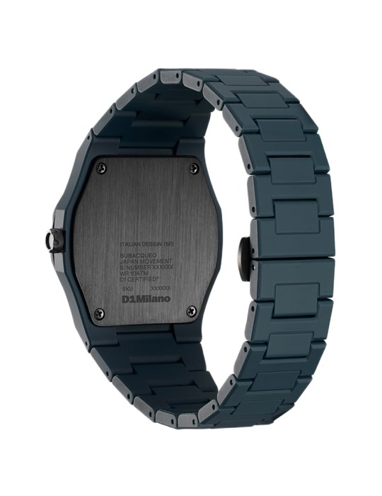 D1 Milano Watch - Drift Diver - Only Time - 40.5 mm - Blue - PDBJ02