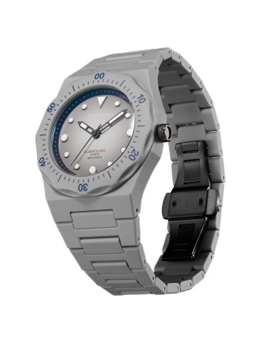 D1 Milano Watch - Steel Diver - Only Time - 40.5 mm - Grey-PDBJ03 2
