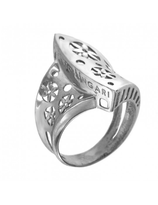 Lorenzo Ungari Woman - Leggerissima Ring in 18k White Gold - 0