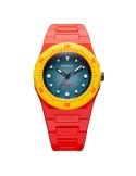 D1 Milano Watch - Fire Diver - Only Time - Red - 40.5 mm - Blue - PDBJ05