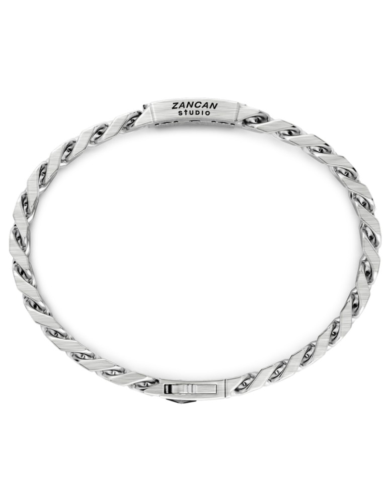 Zancan Bracelet - Studio - 925% Silver - Central Blade - STB006