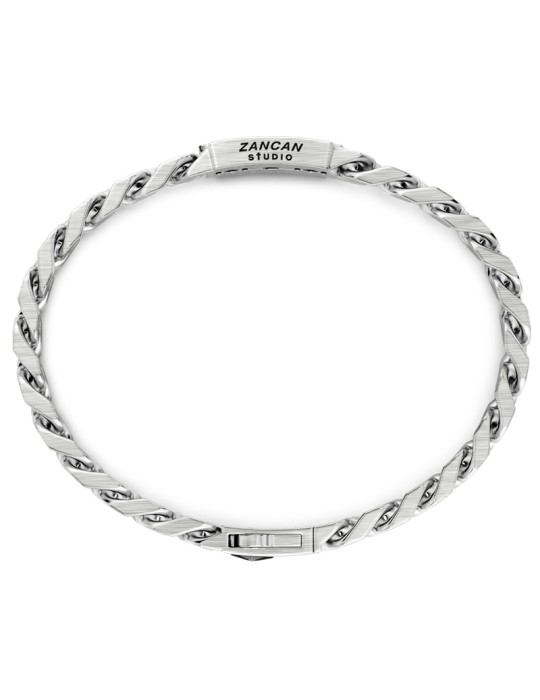Bracciale Zancan - Studio - Argento 925% - Lametta Centrale - STB006