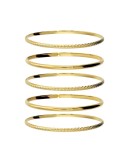 Set di Bracciali - Itaca - Dorati - Lucidi - Martellati - WSET00951