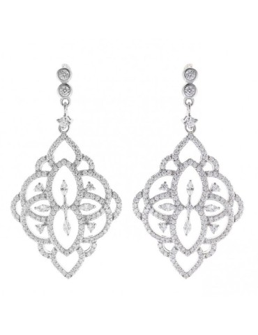 Orecchini Salvatore Plata-Pendenti-Argento 925%-Cubic Zirconia-195A0184