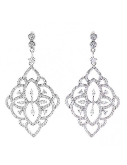 Orecchini Salvatore Plata-Pendenti-Argento 925%-Cubic Zirconia-195A0184