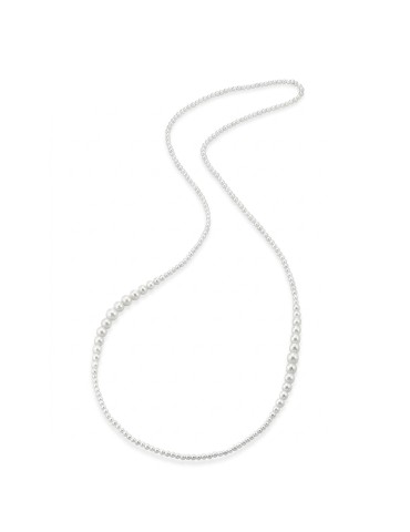Collana Coscia - Lunga con Perle Freshwater 33,5-7,58 mm - 80cm - 0
