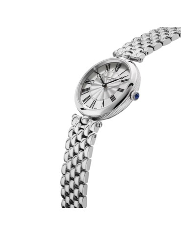 Orologio Frederique Constant - Classics Art Déco Round 30mm Argento Bianco Madreperla - 0 2