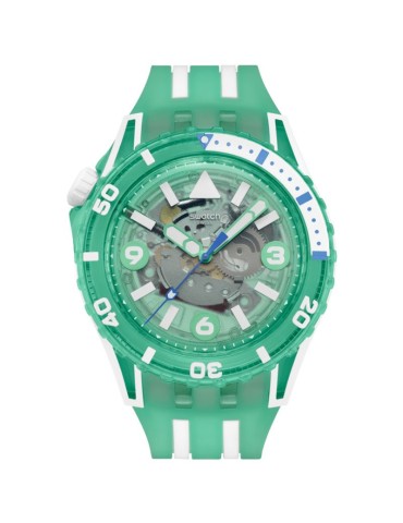 Orologio Swatch - Medusae - Solo Tempo - 44mm - Turchese - SSCU09L100