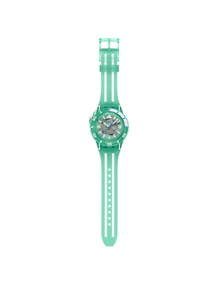 Swatch Watch - Medusae - Only Time - 44mm - Turquoise - SSCU09L100