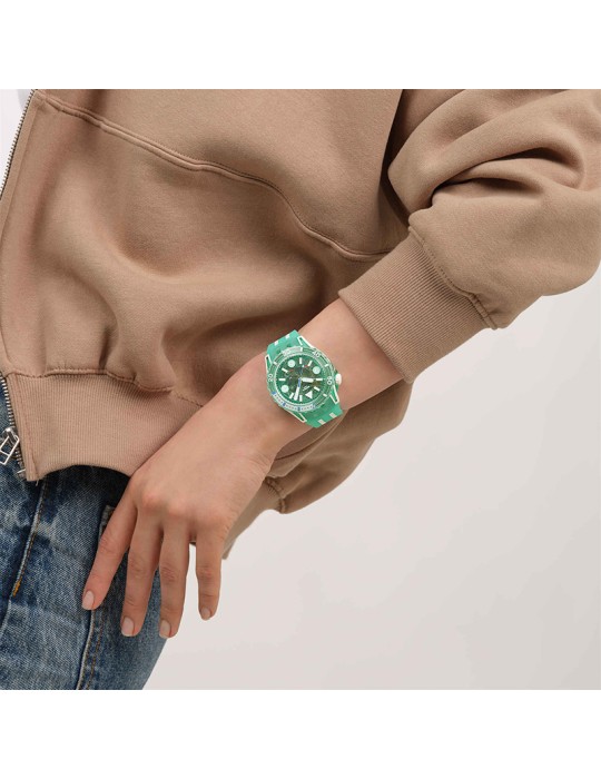 Swatch Watch - Medusae - Only Time - 44mm - Turquoise - SSCU09L100