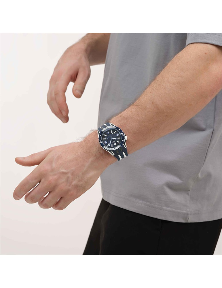 Orologio Swatch - Sea Wasp - Solo Tempo - 44mm - Blu - SSCU09N100