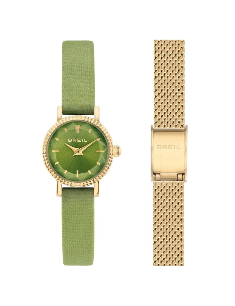 Orologio Breil - Solo Tempo - Verde - 18mm - Doppio Cinturino - TW2190