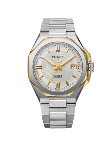 Citizen Watch - Series 8 Mechanical Automatic 39.3mm Silver Gold - 0