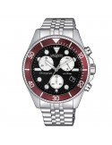 Vagary Man's Watch - Aqua39 Crono 41mm Black and Red - 0