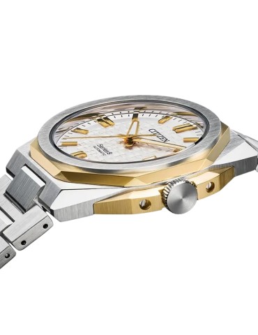 Orologio Citizen - Serie 8 Meccanico Automatico 39,3mm Argento Dorato - 0 2