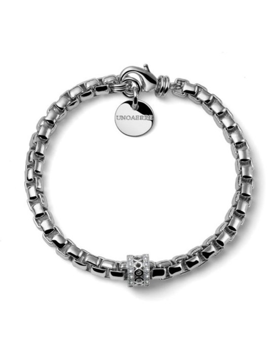 Bracciale Unoaerre - Ottone Argentato - Catena Veneziana - EXB5494B