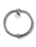 Unoaerre Bracelet - Silvered Brass - Venetian Chain - EXB5494B