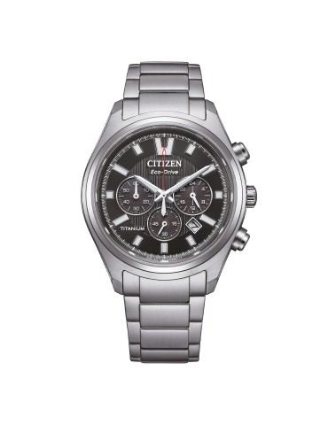 Citizen Eco-Drive Watch - Chrono Super Titanium 4750 - 40mm Black - 0