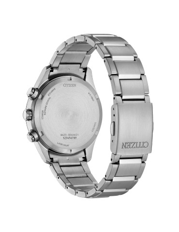 Citizen Eco-Drive Watch - Chrono Super Titanium 4750 - 40mm Silver - 0 2