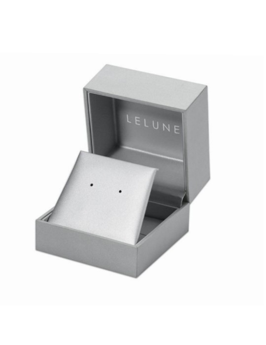 Lelune Earrings -18 Kt White Gold-Pink Pearls 4 - 4.5 mm-LLEA00.45ROSA