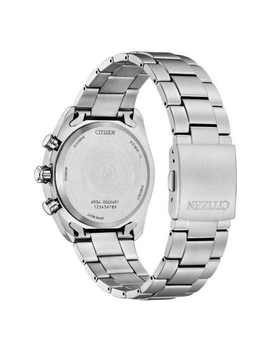 Orologio Citizen Eco-Drive - Crono Super Titanio 2590 - 40mm Nero - 0