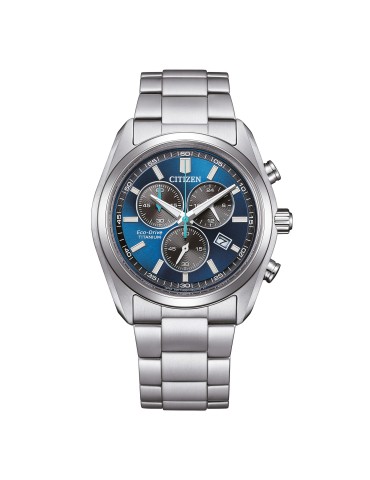 Citizen Eco-Drive Watch - Chrono Super Titanium 2590 - 40mm Blue - 0
