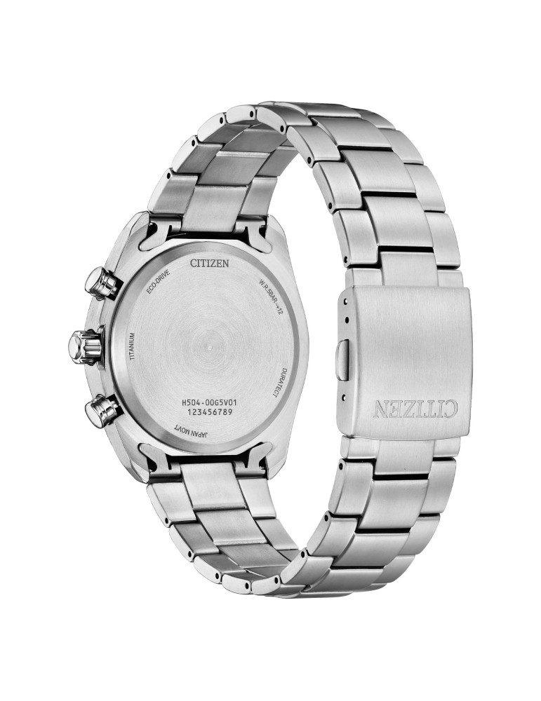 Orologio Citizen Eco-Drive - Crono Super Titanio 2590 - 40mm Verde - 0