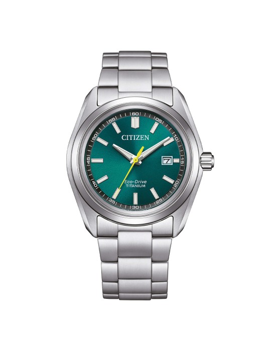 Citizen Eco-Drive Watch - Super Titanium - 40mm Green - 0