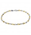 Chimento Bracelet - Tradition Gold Accenti 19 cm in White and Yellow Gold - 0