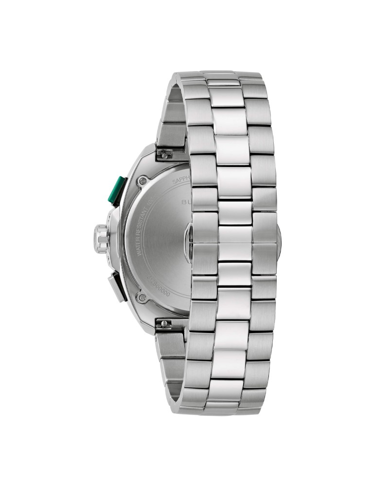 Bulova Racer Quartz Chronograph 42mm Green Watch - 0