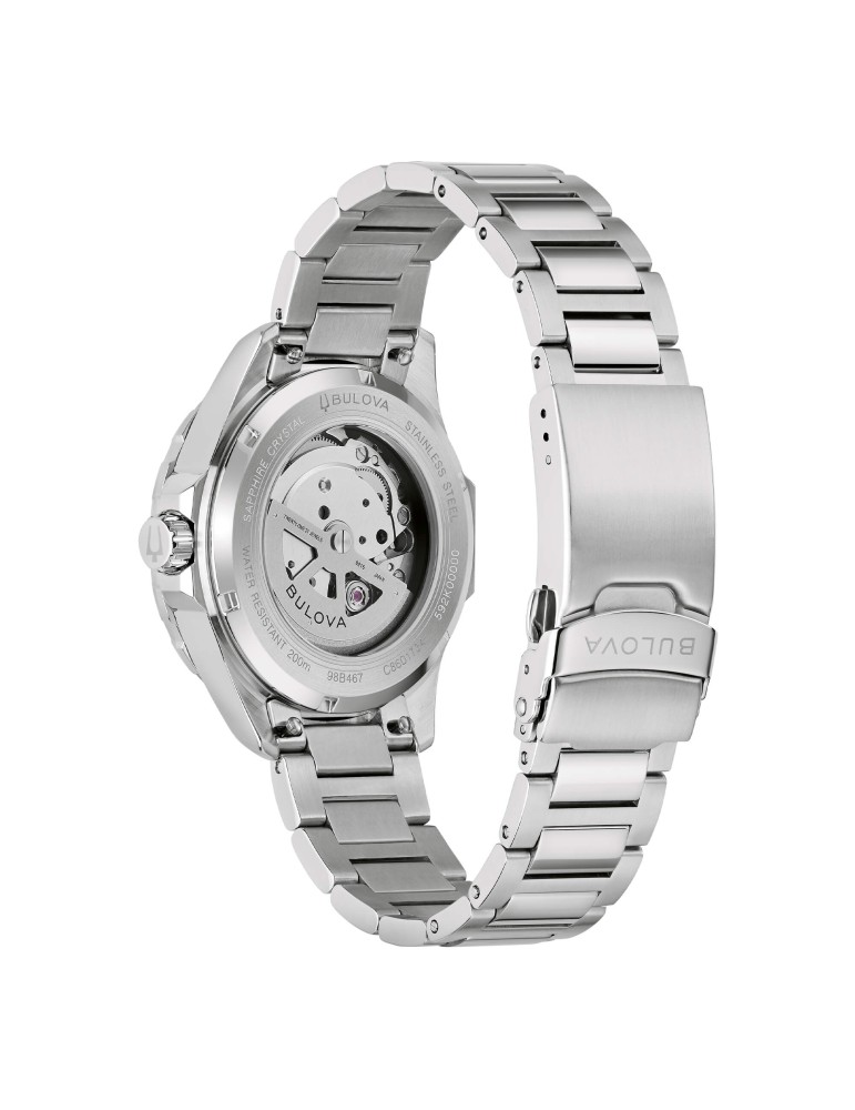 Bulova Marine Star Automatic 41mm Gold Green Watch - 0