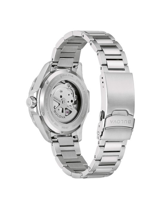 Bulova Marine Star Automatic 41mm Gold Green Watch - 0