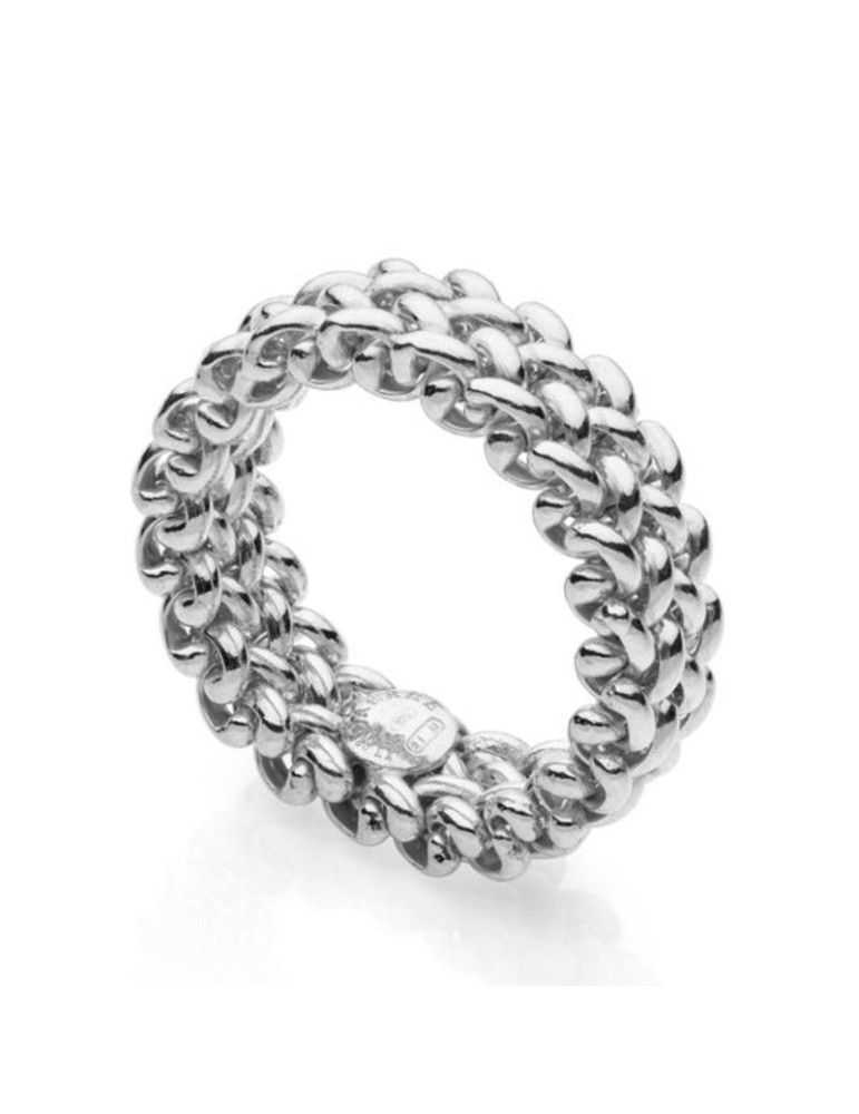 Unoaerre Ring - Band - 925% Silver - Size 11 - 711ECA018B11