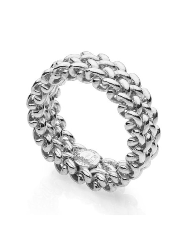 Anello Unoaerre - Chicco - a Fascia Sottile -Argento 925%-711ECA018B14