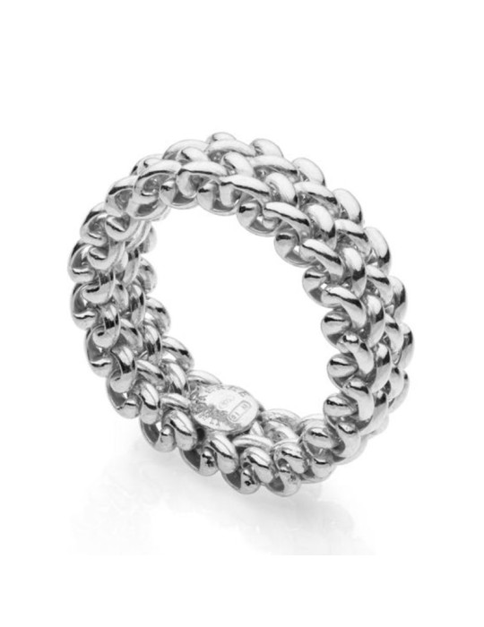 Anello Unoaerre - Chicco - a Fascia Sottile -Argento 925%-711ECA018B14
