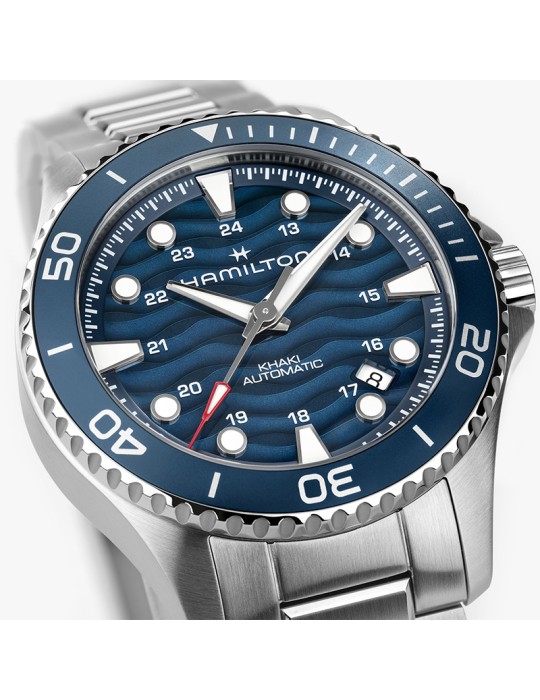 Orologio Hamilton - Khaki Navy Scuba Automatico 40mm Blu - 0