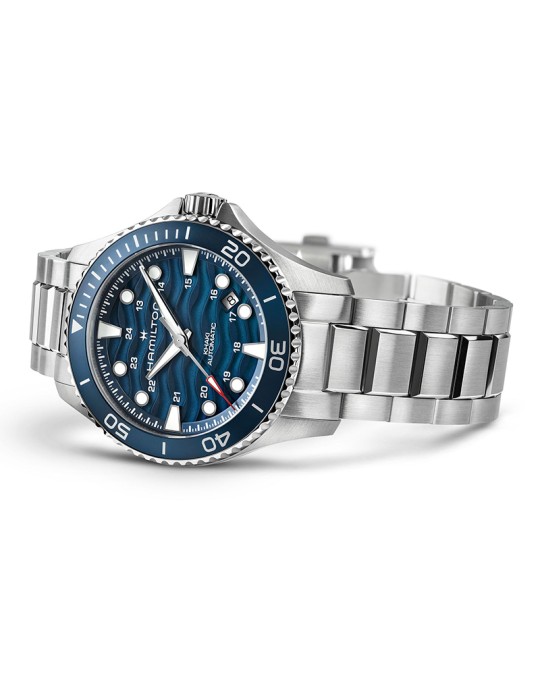 Orologio Hamilton - Khaki Navy Scuba Automatico 40mm Blu - 0