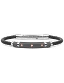 Bracciale Zancan - Titanio - Viti in Oro Rosa 18Kt - ETB144R