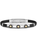 Zancan Bracelet - Eternity Titanium in Titanium with Hexagonal Screws in 18Kt Yellow Gold - 0