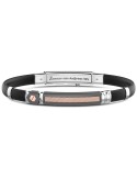 Zancan Bracelet - Titanium-Central Element in 18 Kt Rose Gold-ETB149R