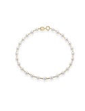 Lelune - Aurora Bracelet in 3 - 3.5 mm Freshwater Cultured Pearls and 18K Yellow Gold Elements - 0