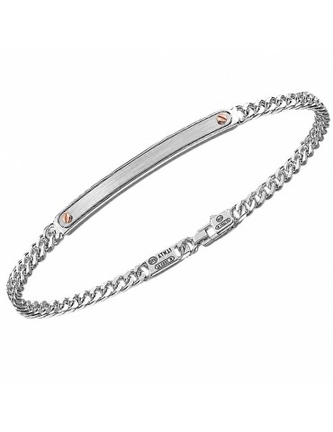 Bracciale Zancan - Argento 925% - Viti in Oro Rosa 18 Kt - ESB457R