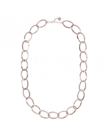 Bronzallure Purity Necklace with Maxi Circles for Women - 0