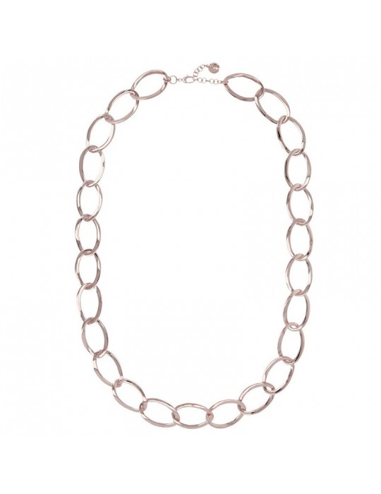Bronzallure Purity Necklace with Maxi Circles for Women - 0