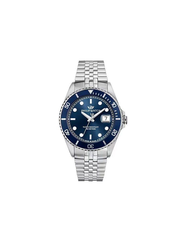 Orologio Philip Watch - Caribe Sport Quarzo 42mm Blu - 0