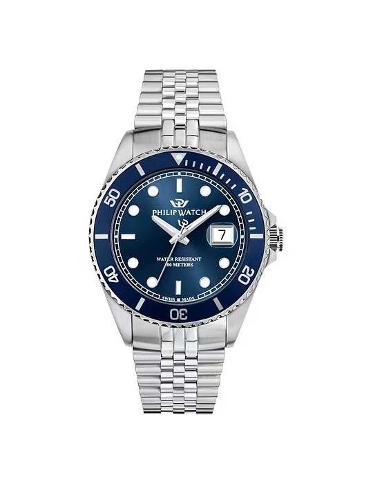 Orologio Philip Watch - Caribe Sport Quarzo 42mm Blu - 0