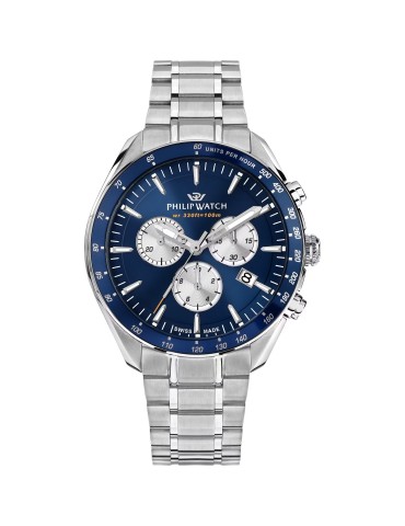 Philip Watch Men's Blaze Chronograph 42mm Blue - 0