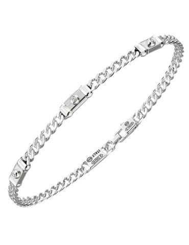 Bracciale Zancan - Argento 925% - Nr.3 Diamanti 0,045 ct - ESB461